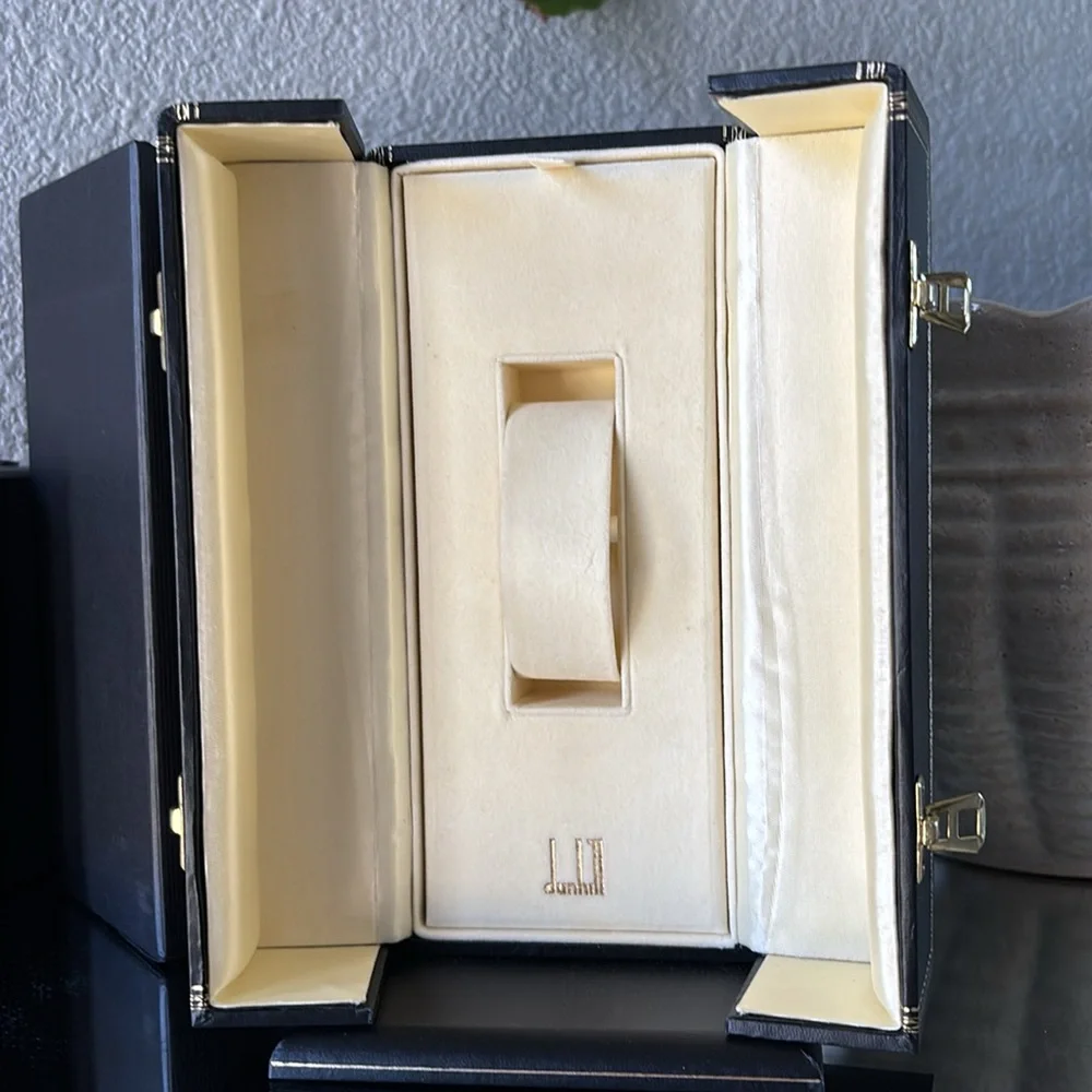 Alfred Dunhill Vintage watch box. In good used condition